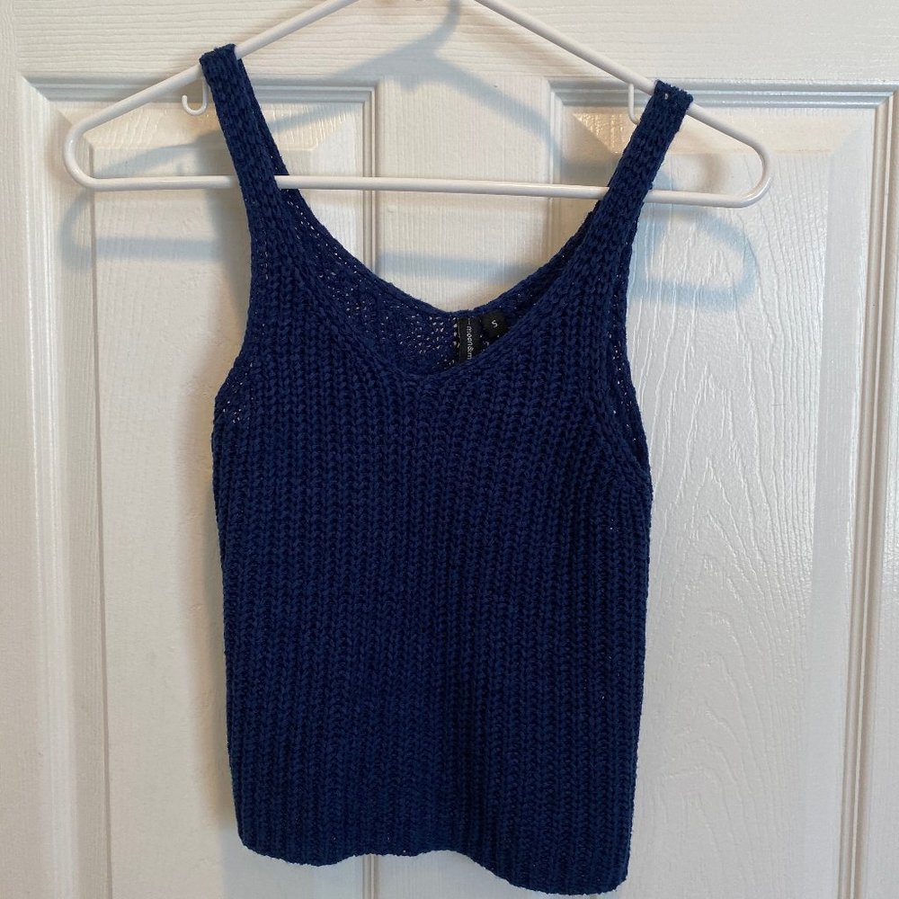 Knit Crop Tank Top